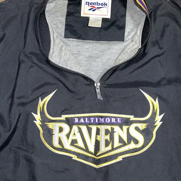 vintage baltimore ravens windbreaker jacket - Picture 6 of 8